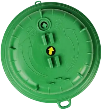 NJCO Green 4" Gasoline Tank Filler Cap